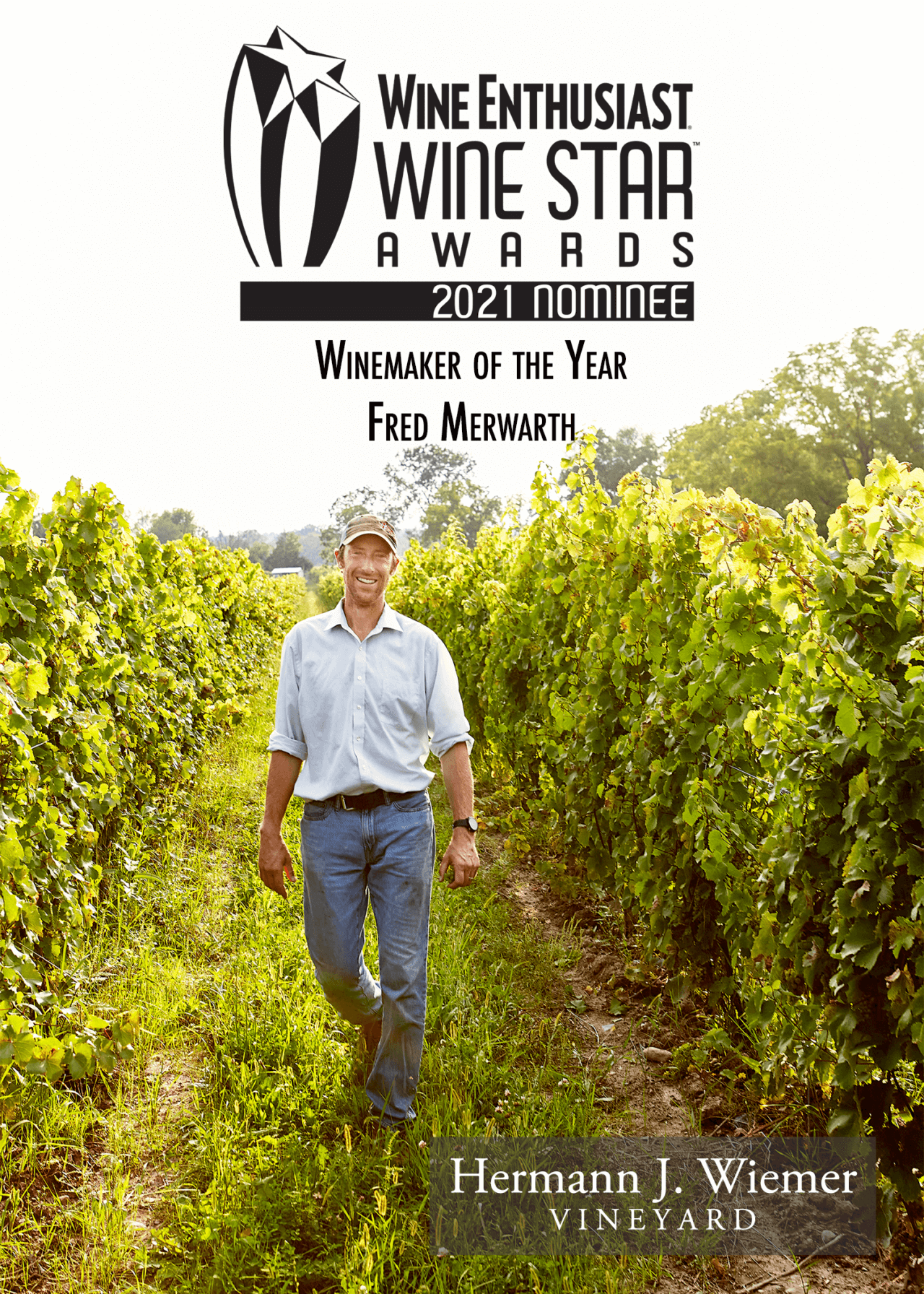 Fred Merwarth nominated for the Wine Enthusiast Magazine Winemaker of