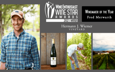 Fred Merwarth of Hermann J. Wiemer Vineyard Awarded Wine Enthusiast Magazine Winemaker of the Year