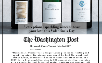 Washington Post Recommends out Extra Brut Riesling