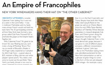 We are headed back to Cab Franc Forward!