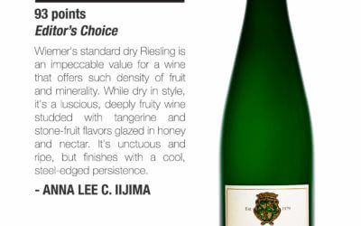 Riesling Dry 2015 Named on THE ENTHUSIAST 100 OF 2017